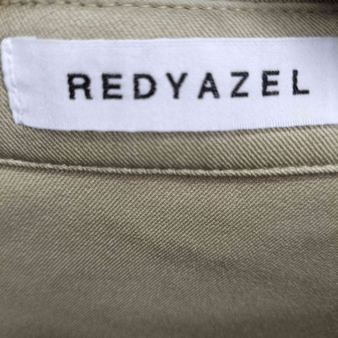 レディアゼル REDYAZEL ベルト付きロングワンピース ワッフルスリーブ レディース JPN:M