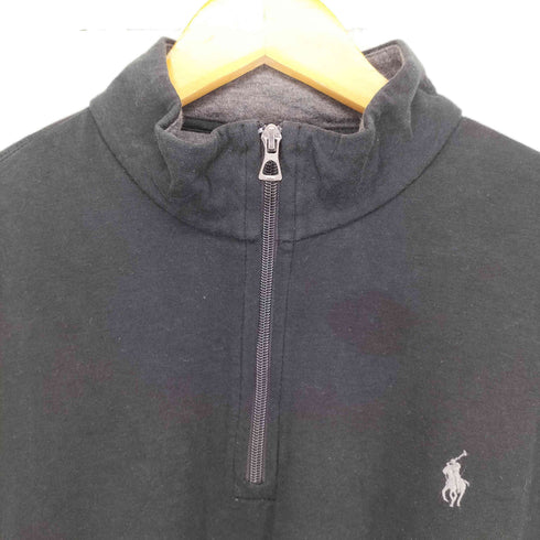 ポロラルフローレン POLO RALPH LAUREN ポニー刺繍ハーフジップスウェット メンズ JPN:XL