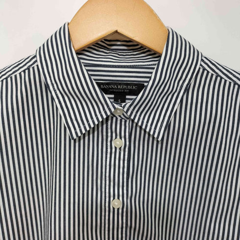 バナナリパブリック BANANA REPUBLIC 2020SS ストライプシャツ レディース import:S