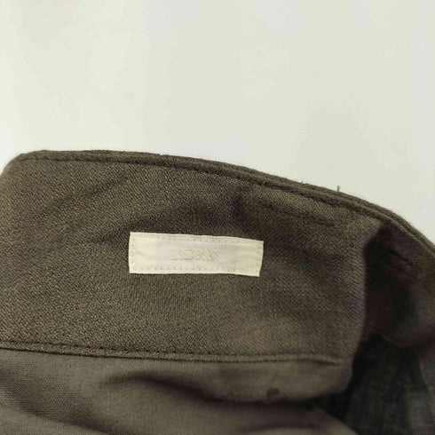 リドム LIDnM WOOL LINEN BELTED PANTS メンズ JPN:S