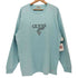 ゲスジーンズ GUESS JEANS ロゴ刺繍 L/S クルーネック Tシャツ メンズ import:L