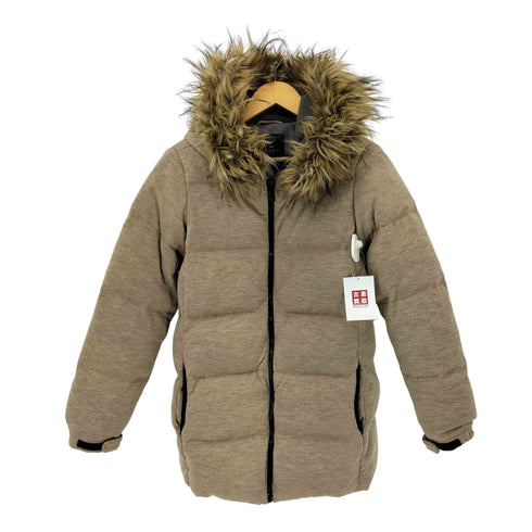 ギャップ Gap ウール混 ファーダウンジャケット レディース JPN:XS