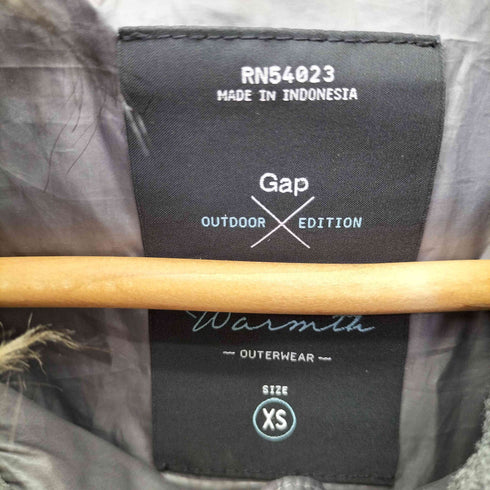 ギャップ Gap ウール混 ファーダウンジャケット レディース JPN:XS