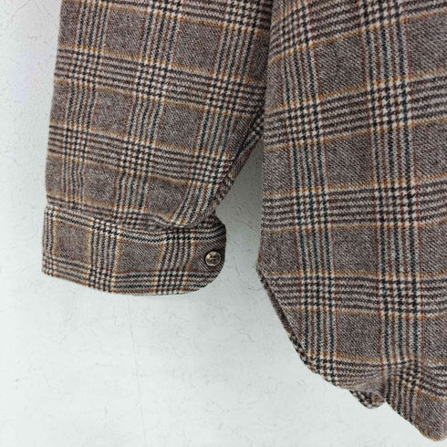 ペンドルトン PENDLETON USA製 グレンチェック ウールネルシャツ メンズ import:L
