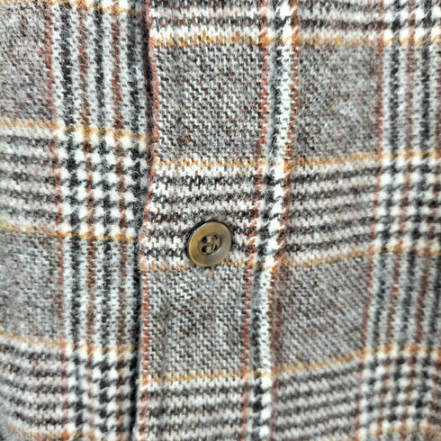 ペンドルトン PENDLETON USA製 グレンチェック ウールネルシャツ メンズ import:L