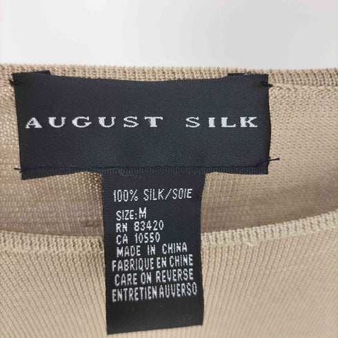 AUGUST SILK シルク100 セーター レディース JPN:M