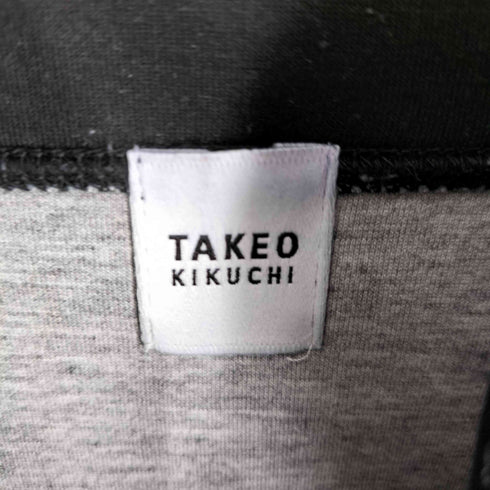 タケオキクチ TAKEO KIKUCHI エアダン チェックプリント ブロッキングパーカー メンズ 2