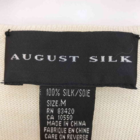AUGUST SILK シルク100 セーター レディース JPN:M