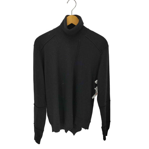 YOON MADE IN ITALY メリノウールパイピングデザインタートルネックニット メンズ import:XXL