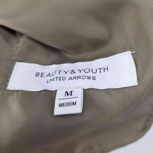ビューティーアンドユースユナイテッドアローズ BEAUTY & YOUTH UNITED ARROWS シャークスキンハイウエストタックワイドパンツ レディース JPN:M