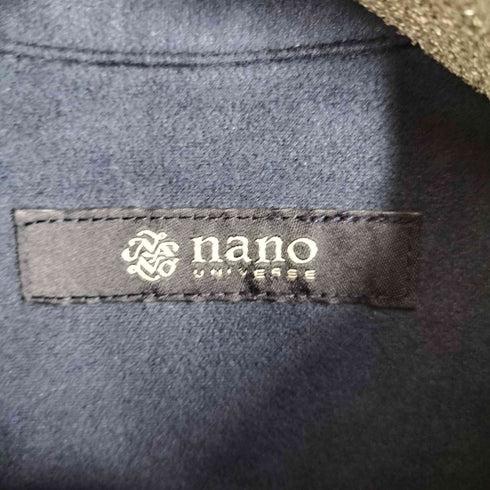 ナノユニバース NANO universe フェイクスエードシャツ メンズ JPN:L