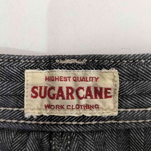 シュガーケーン SUGAR CANE ヘリンボーンツイル ワークパンツ メンズ 32
