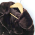 フックボタン ファーダブルコート レディース