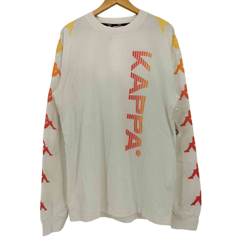 カッパ Kappa 19AW ロゴプリント L/S Tシャツ メンズ JPN:XL