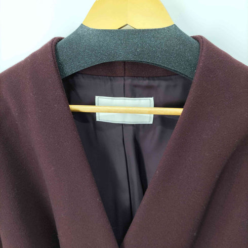 ルージュヴィフ Rouge vif ベルテッドノーカラーガウンコート レディース