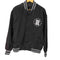 ハフ HUF GALACTIC STACK BASEBALL JACKET バックプリントサテン巣Tじゃん メンズ JPN:L