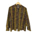 FOREST 総柄ノーカラーシャツ レディース 15