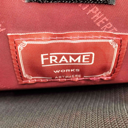 フレームワーク FRAMeWORK レザーリュック バックパック レディース