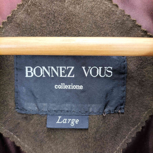 BONNEZ VOUS 素材切替レザージャケット メンズ L