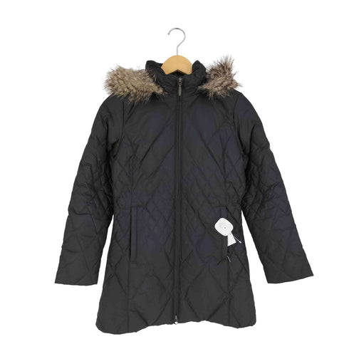 エディーバウアー Eddie Bauer PREMIUM GOOSE DOWN フェイクファー ダウンコート レディース import:XS