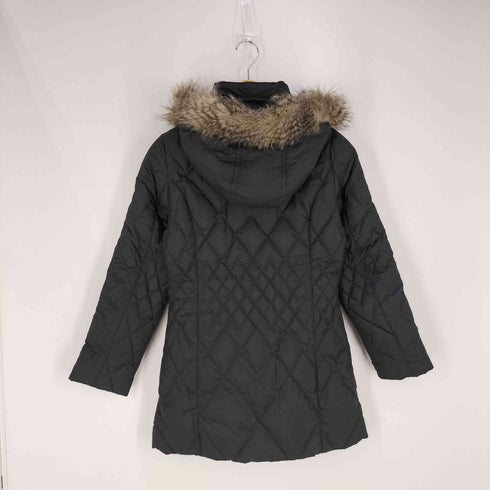 エディーバウアー Eddie Bauer PREMIUM GOOSE DOWN フェイクファー ダウンコート レディース import:XS