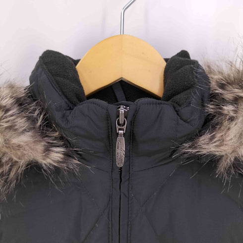 エディーバウアー Eddie Bauer PREMIUM GOOSE DOWN フェイクファー ダウンコート レディース import:XS