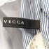 イェッカヴェッカ YECCA VECCA ストライプ柄バンドカラーシャツワンピース レディース FREE