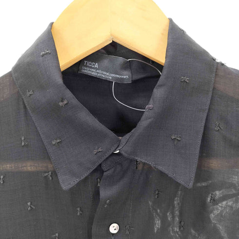 ティッカ TICCA 24AW ドットボウタイ付シャツ レディース FREE