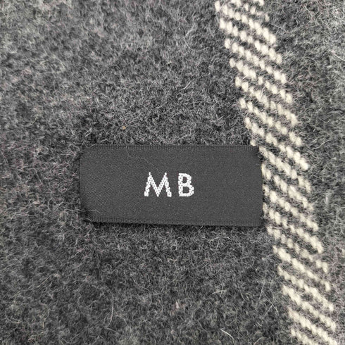 エムビー MB 大判チェック柄マフラー メンズ ONE SIZE