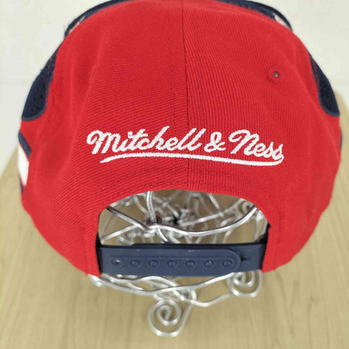 ミッチェルアンドネス mitchell&ness チームロゴ刺繍キャップ メンズ