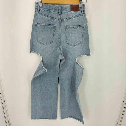 チコ Chico サイドスリットダメージワイドデニムパンツ レディース JPN:L