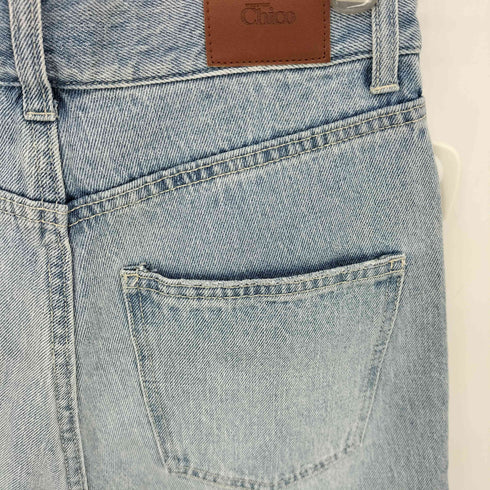 チコ Chico サイドスリットダメージワイドデニムパンツ レディース JPN:L