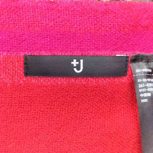 ユニクロプラスジェイ UNIQLO+J ウールフリンジマフラー メンズ ONE SIZE