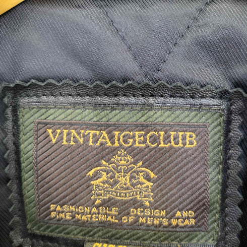 VINTAIGECLUB シープレザー レザーコート メンズ JPN:M