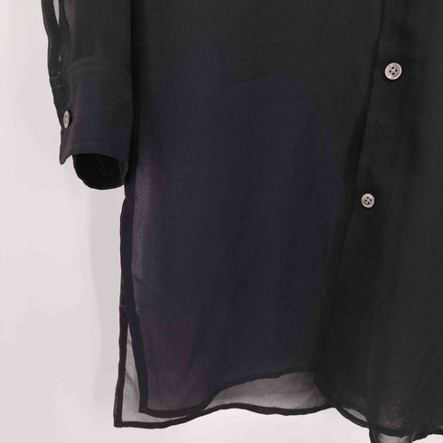シヴァーライズ CIVARIZE L/S シアー ロングシャツ メンズ FR:44
