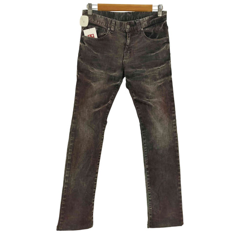 トルネードマート TORNADO MART 18AW ハイブリッドグランジクリヤー箔シューカット スキニー デニム パンツ メンズ JPN:S