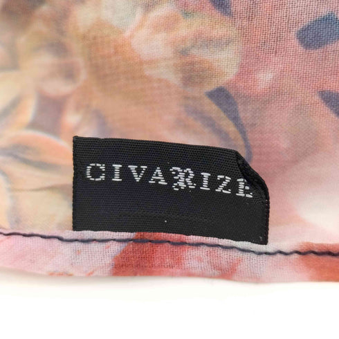シヴァーライズ CIVARIZE 花柄 シアー ストール レディース