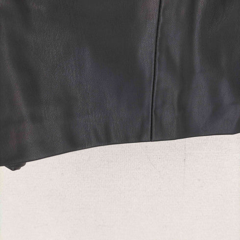 ザラ ZARA 金ボタン フェイクレザーショーツ レディース JPN:S