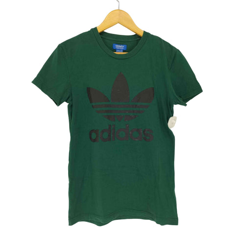 アディダスオリジナルス adidas Originals ひび割れデザイントレフォイルプリントTシャツ メンズ M