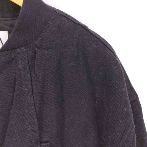 ザラ ZARA DENIM CROPPED PUFFER JACKET デニム クロップド パファー ジャケット レディース import:XL