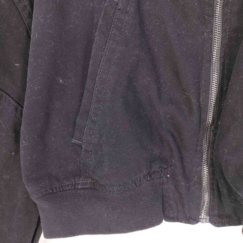 ザラ ZARA DENIM CROPPED PUFFER JACKET デニム クロップド パファー ジャケット レディース import:XL