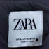 ザラ ZARA DENIM CROPPED PUFFER JACKET デニム クロップド パファー ジャケット レディース import:XL