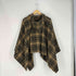 ウールリッチ WOOLRICH ×Le ciel de Harriss ウールナイロン ニットポンチョ レディース 36