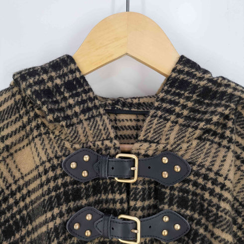 ウールリッチ WOOLRICH ×Le ciel de Harriss ウールナイロン ニットポンチョ レディース 36