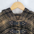 ウールリッチ WOOLRICH ×Le ciel de Harriss ウールナイロン ニットポンチョ レディース 36