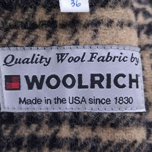 ウールリッチ WOOLRICH ×Le ciel de Harriss ウールナイロン ニットポンチョ レディース 36