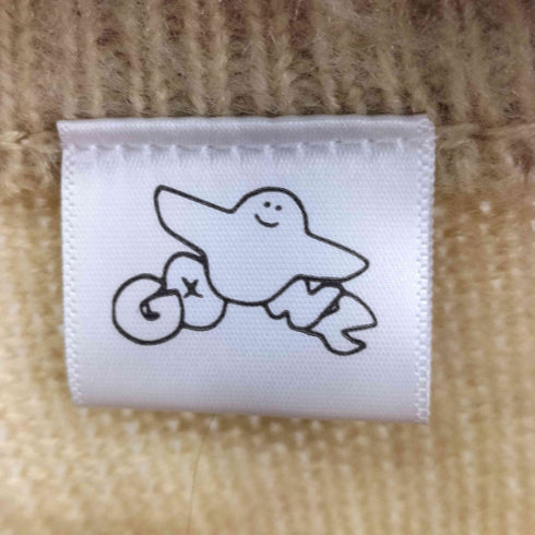 マークゴンザレス Mark Gonzales 刺繍 アクリルクルーネックニット メンズ FREE