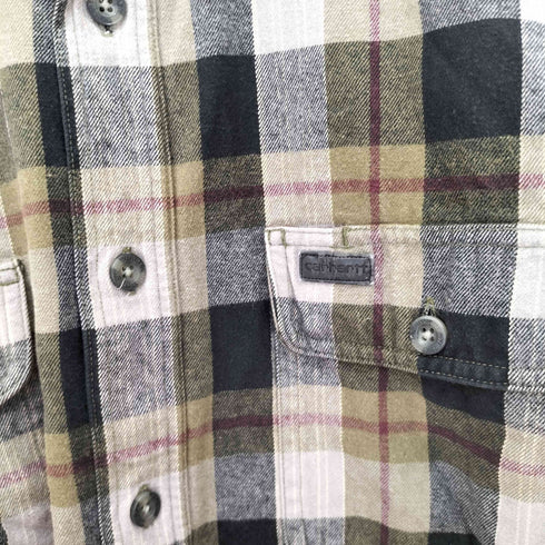 カーハート Carhartt Cold Weather Flannel Shirt メンズ import:L