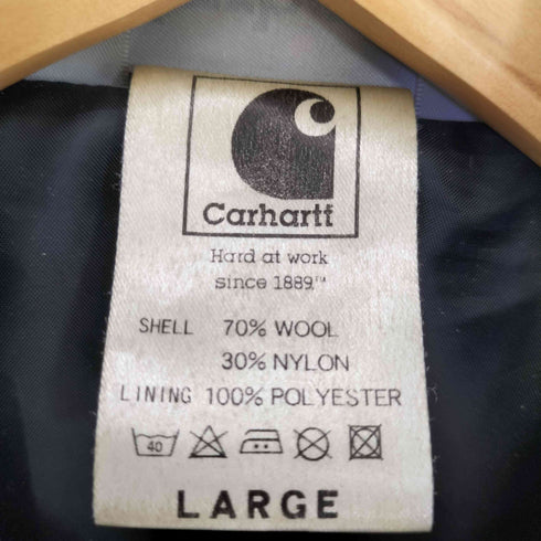 カーハート Carhartt ウール チェック ブルゾン メンズ import:L