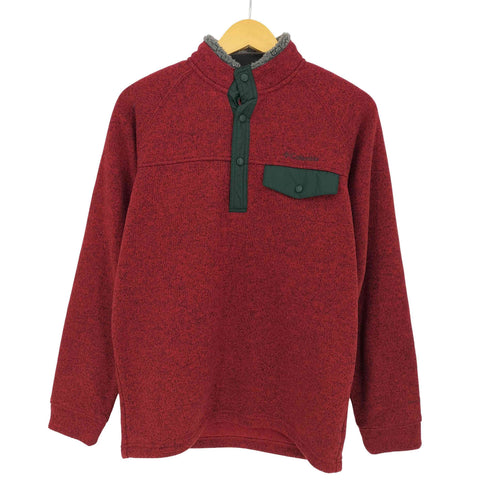 コロンビア Columbia ドラムクレスト1/2ジップ スナップ フリース メンズ import:M